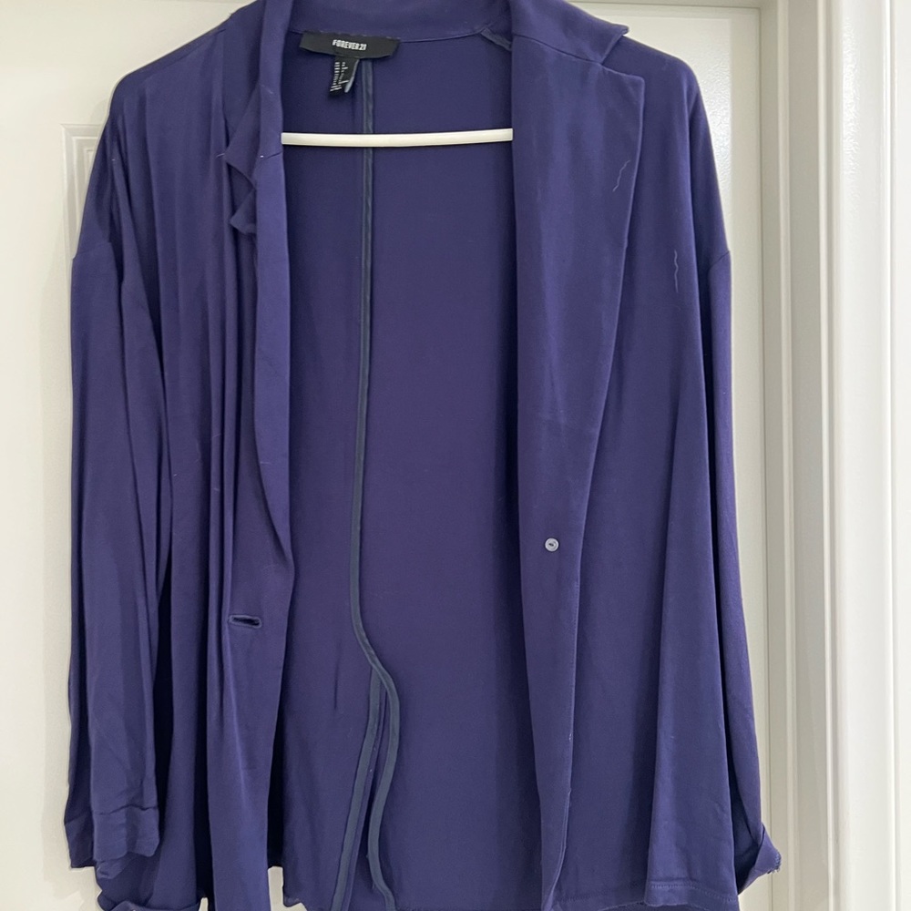 Royal blue blazer